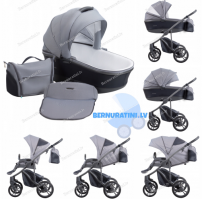 Bebetto Bresso - Grey 20 Bērnu universālie rati